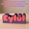 Mor & Pembe Kişisel Kalemlik — 3D Baskı