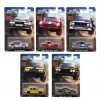Hot Wheels Rally Racers Tam Set - 5li Diecast Set 1/64