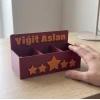 Kişiselleştirilmiş İsimli Kalemlik Masa Organizer 3D Baskı