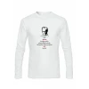 Kişiye Özel Andımız Tişörtü – Atatürk Temalı Unisex Uzun Kollu Beyaz Tshirt | İsim Baskılı Pamuklu Polyester