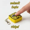 Sünger Bob Kare Pantolon 3D Baskı Fidget Clicker Anahtarlık - Sağlam Metal Askılı
