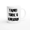 Tanrı Türkü Korusun Baskılı Kupa Bardak