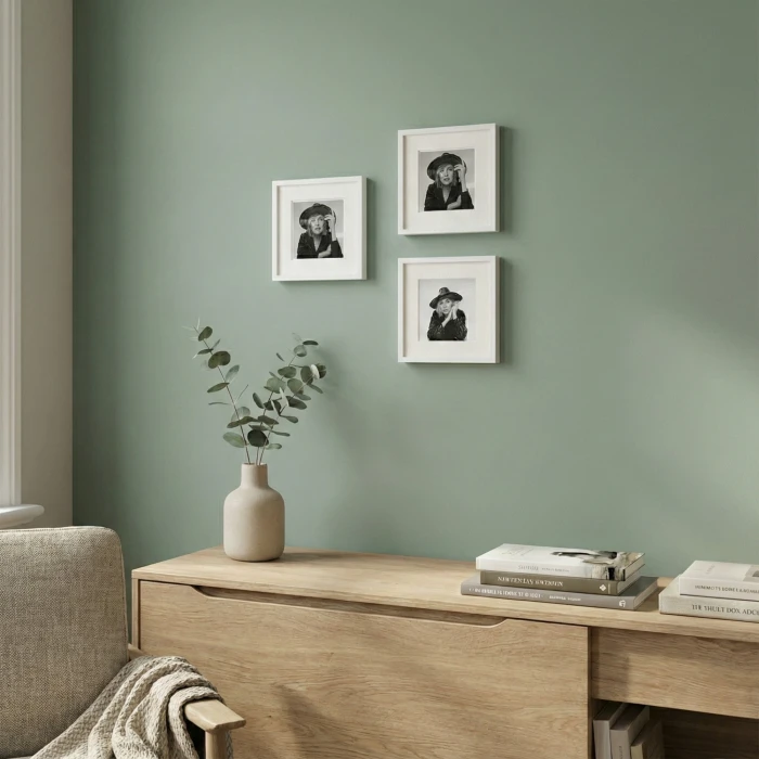 Kişiye Özel 3lü Beyaz Sök-Tak Kare Çerçeve Seti (14x14 cm) - Duvarı Delmez & Hediye Kutulu