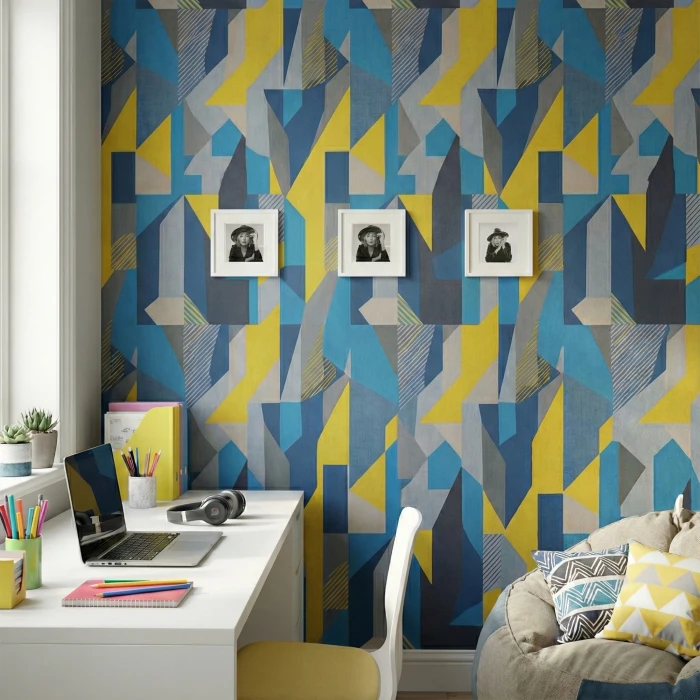 Kişiye Özel 3lü Beyaz Sök-Tak Kare Çerçeve Seti (14x14 cm) - Duvarı Delmez & Hediye Kutulu