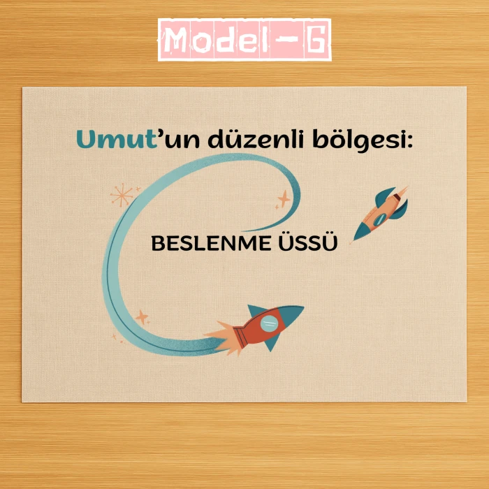 Kişiye Özel Baskılı Keten Beslenme Örtüsü – 28x40 cm – Çocuklara Özel İsimli Tasarımlar