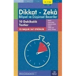 10-11 Yaş Dikkat - Zeka - Bilişsel ve Düşünsel Beceriler - 10 Dakikalık Testler 4. Kitap