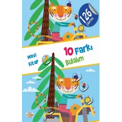 10 Farkı Bulalım - Mavi Kitap