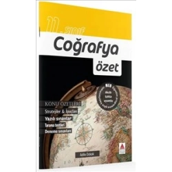 11. Sınıf Coğrafya Özet