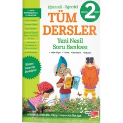 2. Sınıf Tüm Dersler Yeni Nesil Soru Bankası