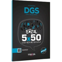 2025 DGS Sözel 5x50 Deneme Sınavı Tamamı PDF Çözümlü Açıklanan Yeni Müfredat