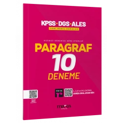 2025 KPSS-DGS-ALES Paragraf Yeni Nesil 10 Deneme