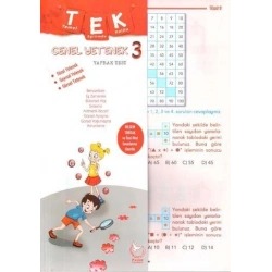 3. Sınıf Genel Yetenek Tek Yaprak Test