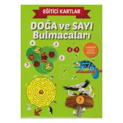 Eğitici Kartlar Doğa ve Sayı Bulmacaları
