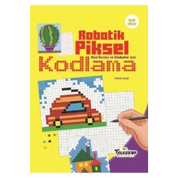 Robotik Piksel Kodlama Sarı Kitap
