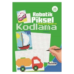 Robotik Piksel Kodlama Yeşil Kitap