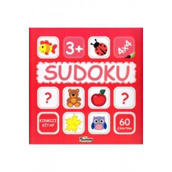 Sudoku 4X4 Kırmızı Kitap