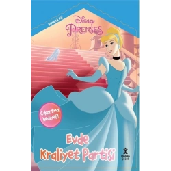 Disney Prenses Boyama Evi Evde Kraliyet Partisi