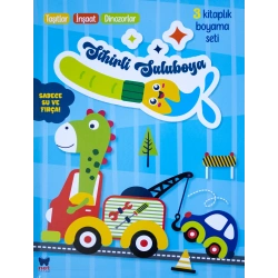 Sihirli Suluboya Seti - Mavi - Ciltli