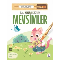 Suyla Rengarenk Boyama - Mevsimler (Sihirli Fırçasıyla)