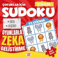 Çocuklar İçin Sudoku - Sticker Hediyeli Basit Seviye 1