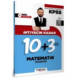 KPSS İhtiyacın Kadar Matematik 10+3 Deneme