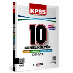 KPSS Genel Kültür 10lu Deneme Tamamı Video Çözümlü (Vatandaşlık - Coğrafya - Tarih)