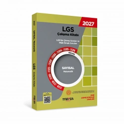 2027 MEB LGS Sayısal Matematik Çalışma Kitabı Çıkmış Sorular ve Örnek Sorular Video Çözümlü
