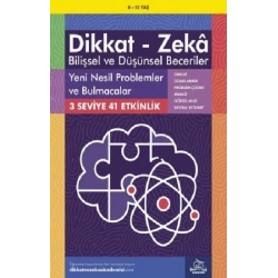 8-12 Yaş Dikkat - Zeka Bilişsel ve Düşünsel Beceriler - Yeni Nesil Problemler ve Bulmacalar