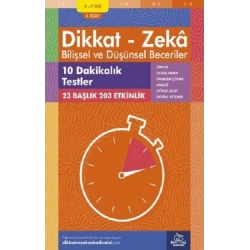 8-9 Yaş Dikkat - Zeka Bilişsel ve Düşünsel Beceriler 3. Kitap - 10 Dakikalık Testler