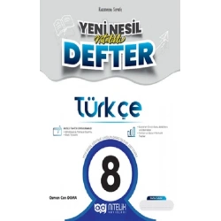 8. Sınıf Türkçe Yeni Nesil Nitelikli Defter