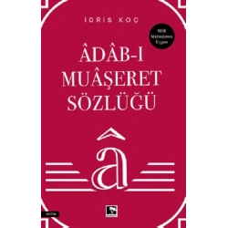 Adab-ı Muaşeret Sözlüğü