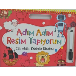Adım Adım Resim Yapıyorum - Kırmızı