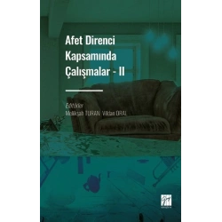 Afet Direnci Kapsamında Çalışmalar - II