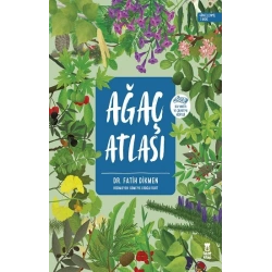 Ağaç Atlası (Ciltli- Dünya Haritası ve Çikartma Hediyeli)