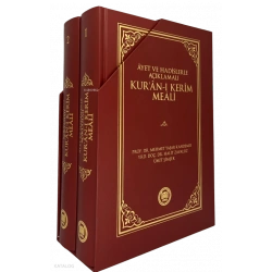 Ayet Ve Hadislerle Açıklamalı Kuran-ı Kerim Meali (Ciltli)