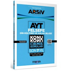 AYT Din Kültürü / Felsefe Konu Konu Çıkmış Sorular Son 7 Yıl