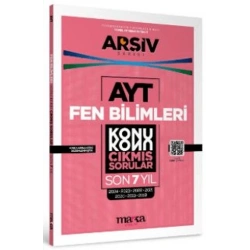 AYT Fen Bilimleri Konu Konu Çıkmış Sorular Son 7 Yıl