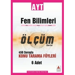 AYT Fen Bilimleri Ölçüm Serisi 450 Soruyla Konu Tarama Föyleri