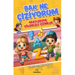 Bak Ne Çiziyorum - Harflerden Eğlenceli Çizimler