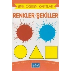 Bak Öğren Kartlar - Renkler Şekiller
