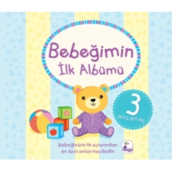 Bebeğimin İlk Albümü – (3 Anı Zarfı İle) (Ciltli)