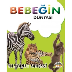 Bebeğin Dünyası - Hayvanat Bahçesi (Sıvama Cilt)