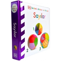 Bebek Dokun ve Hisset Serisi - Sayılar (Ciltli)