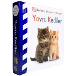 Bebek Dokun Ve Hisset Serisi - Yavru Kediler (Ciltli)