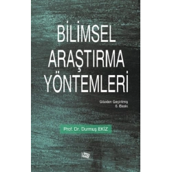 Bilimsel Araştırma Yöntemleri