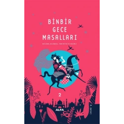 Binbirgece Masalları -2 Tam Metin Resimli (Ciltli)