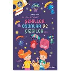 Bir Uzay Gemisinde Şekiller Oyunlar ve Çizgiler Var
