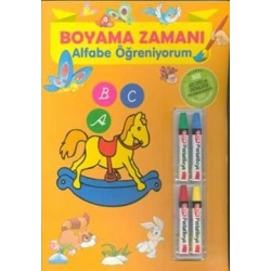 Boyama Zamanı: Alfabe Öğreniyorum