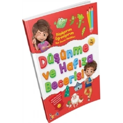 Büyüyorum Öğreniyorum Okul Öncesi Etkinlikleri Düşünme ve Hafıza Becerisi