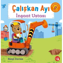 Çalışkan Ayı - İnşaat Ustası (Hareketli Kitap)
